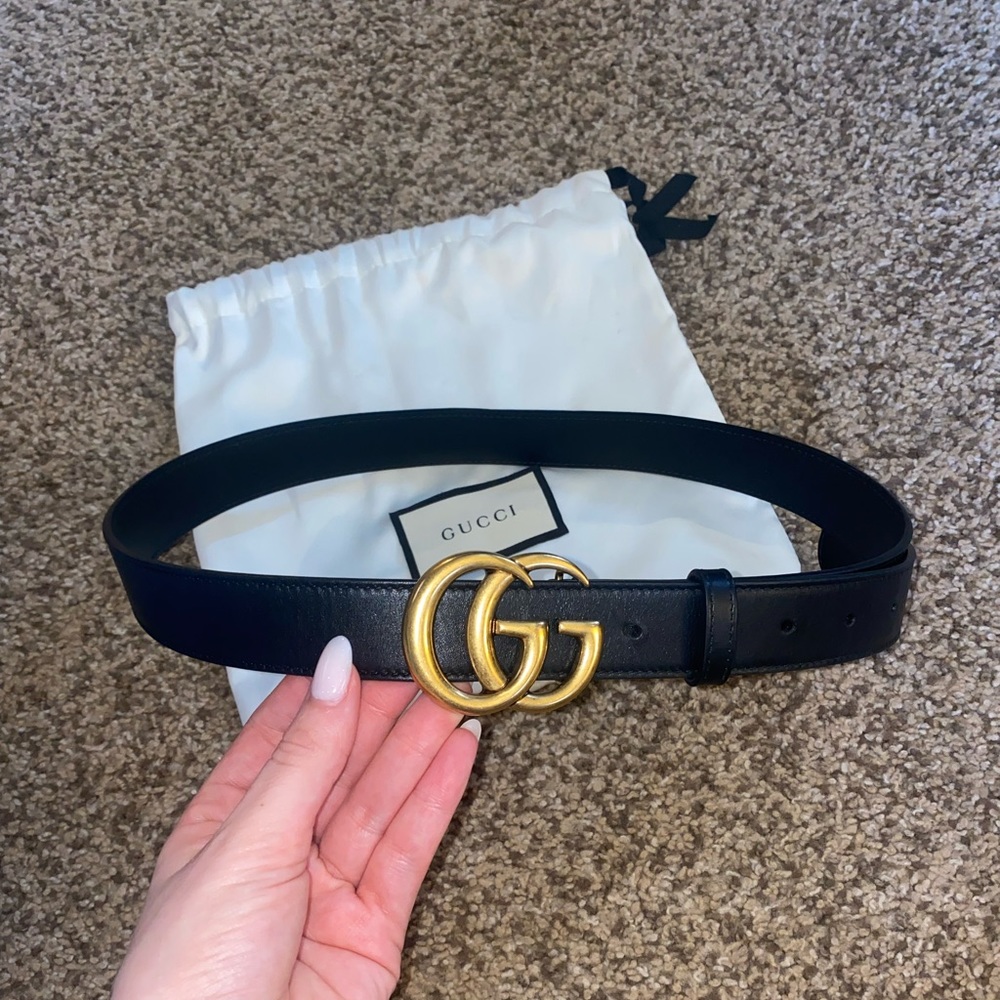 Authentic Gucci Leather Belt